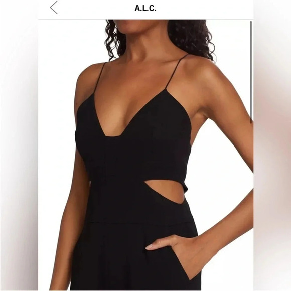 A.L.C black Milan jumpsuit - Picture 5 of 15